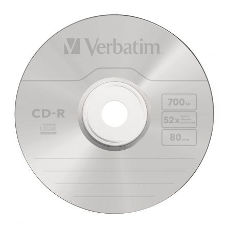 Verbatim CD-R Datalife Extra Protection 700MB 52x (100 unidades) Verbatim CD-R Datalife Extra Protection 700MB 52x (100 unidades)
